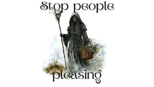 Stop people pleasing! 1 hour pre-recorded reading